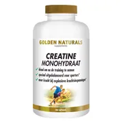 2x Golden Naturals Creatine Monohydraat 180 capsules
