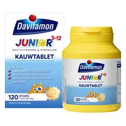 Davitamon Junior 3+ Multivruchten 120 kauwtabletten