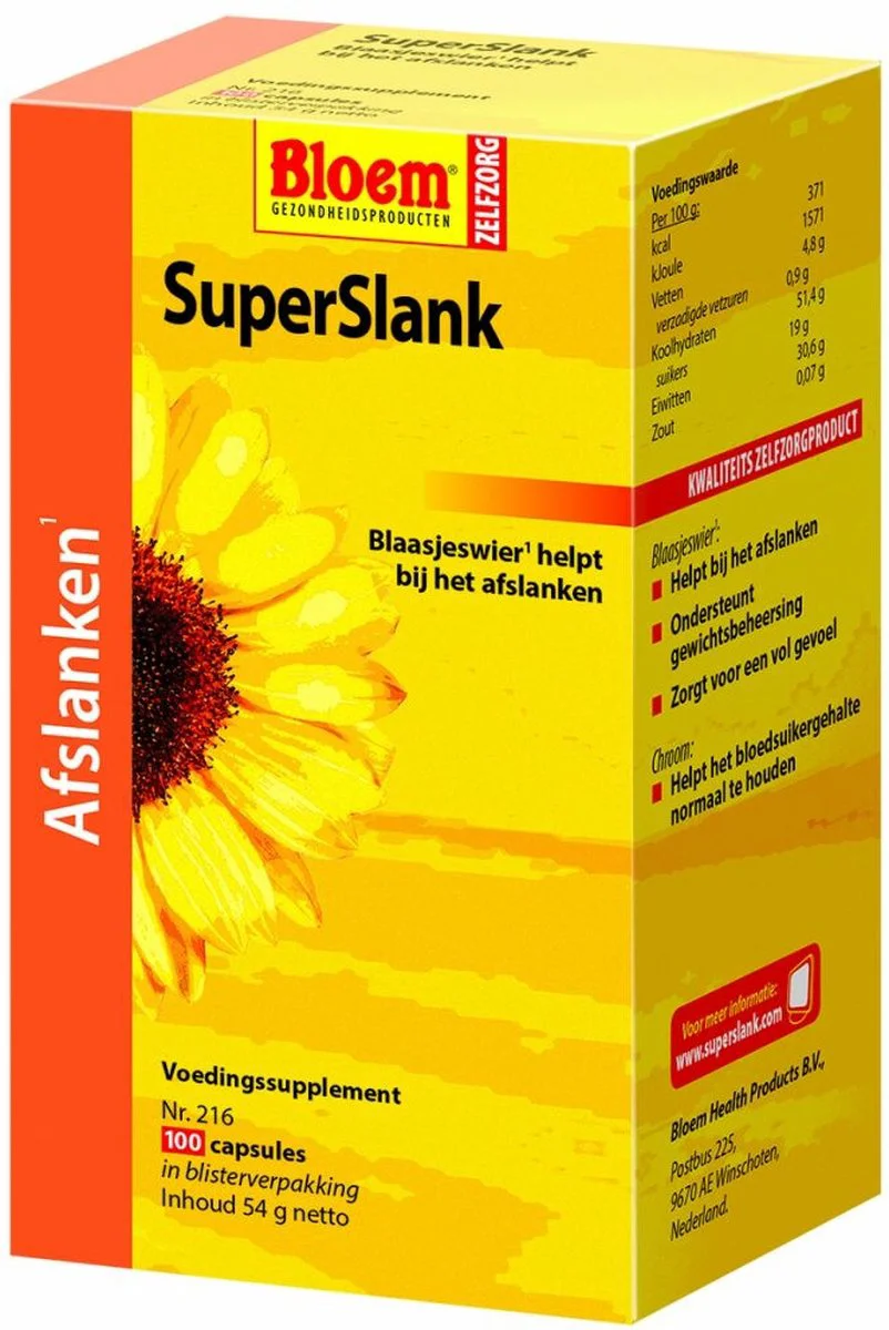 Bloem Superslank Capsules 100st 100CP
