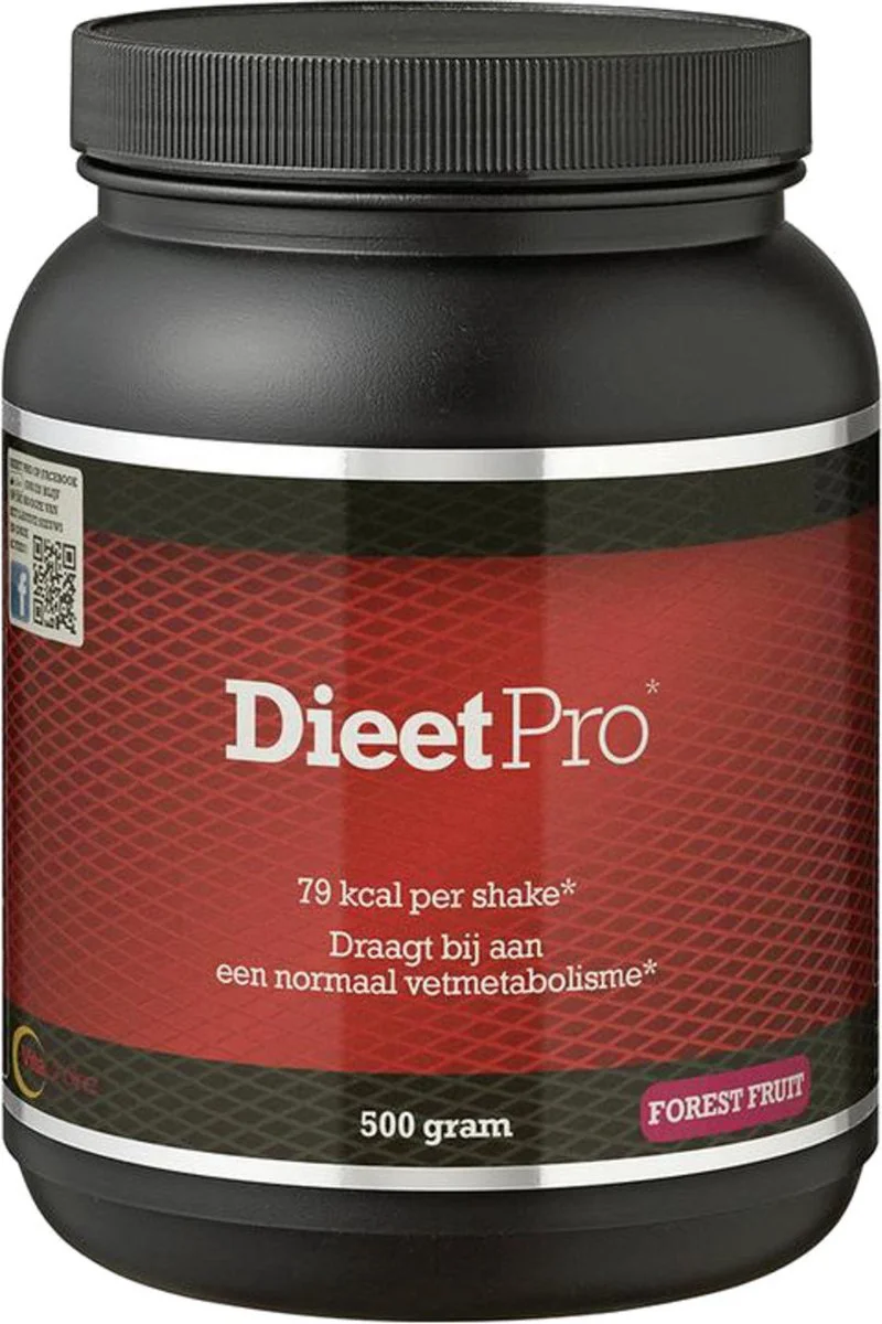 DieetPro Shake - Forest Fruit 500GR