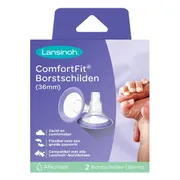 Lansinoh Comfort Fit 36mm Borstschild 2ST