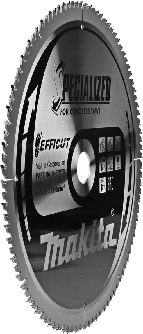 Makita B-67321 Afkortzaagblad Hout | Efficut | 305 x 30 mm | 100-tands