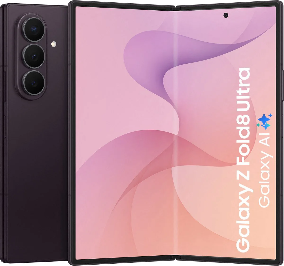 Samsung Galaxy Z Fold 8 Ultra 256GB Paars 5G