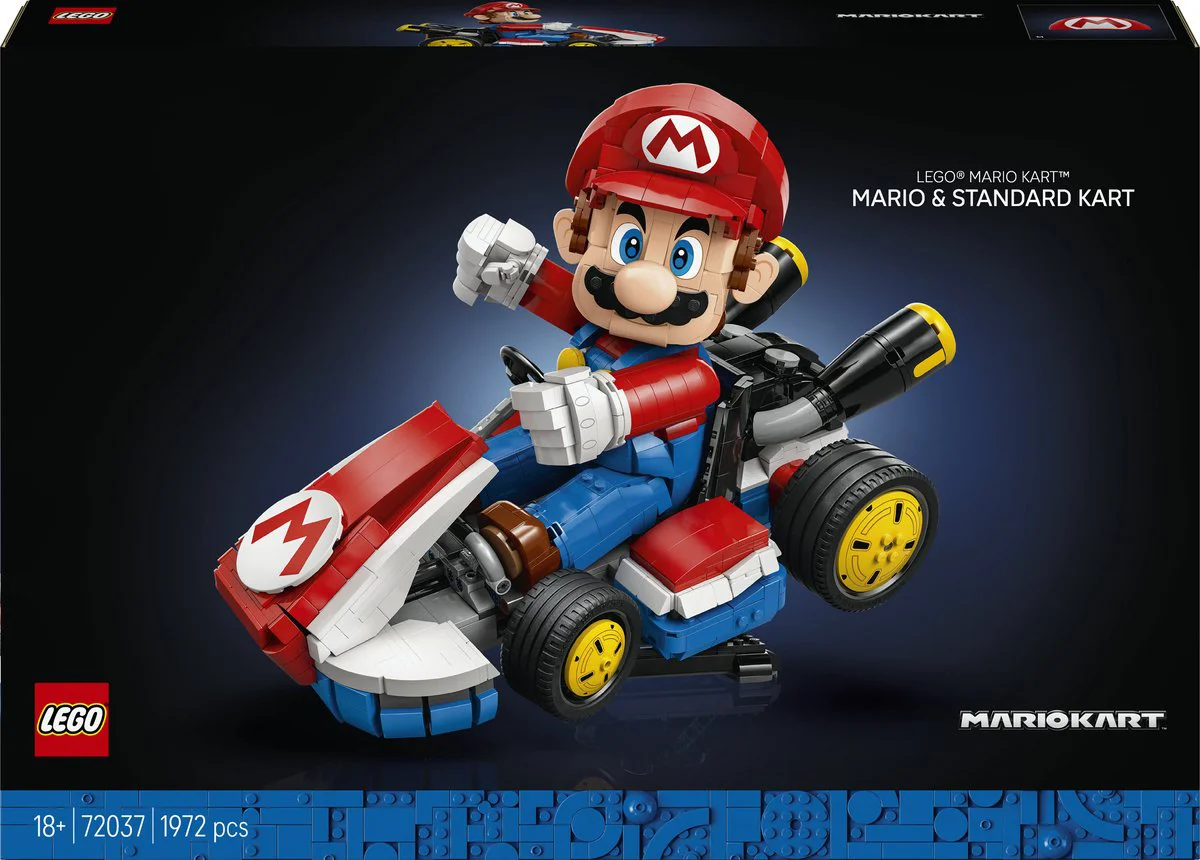 LEGO Super Mario: Mario Kart Mario en standaardkart 72037