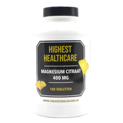 Highest Healthcare Magnesium Citraat 400mg Tabletten 180TB