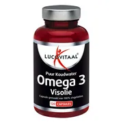 Lucovitaal Visolie Puur Koudwater Omega 3 120 capsules