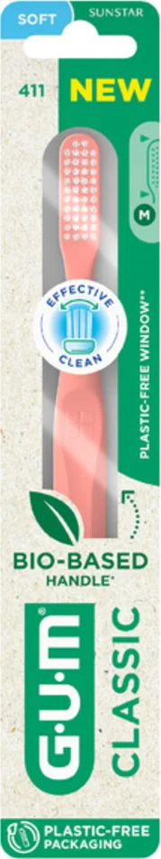 4x GUM Tandenborstel Classic Soft Medium