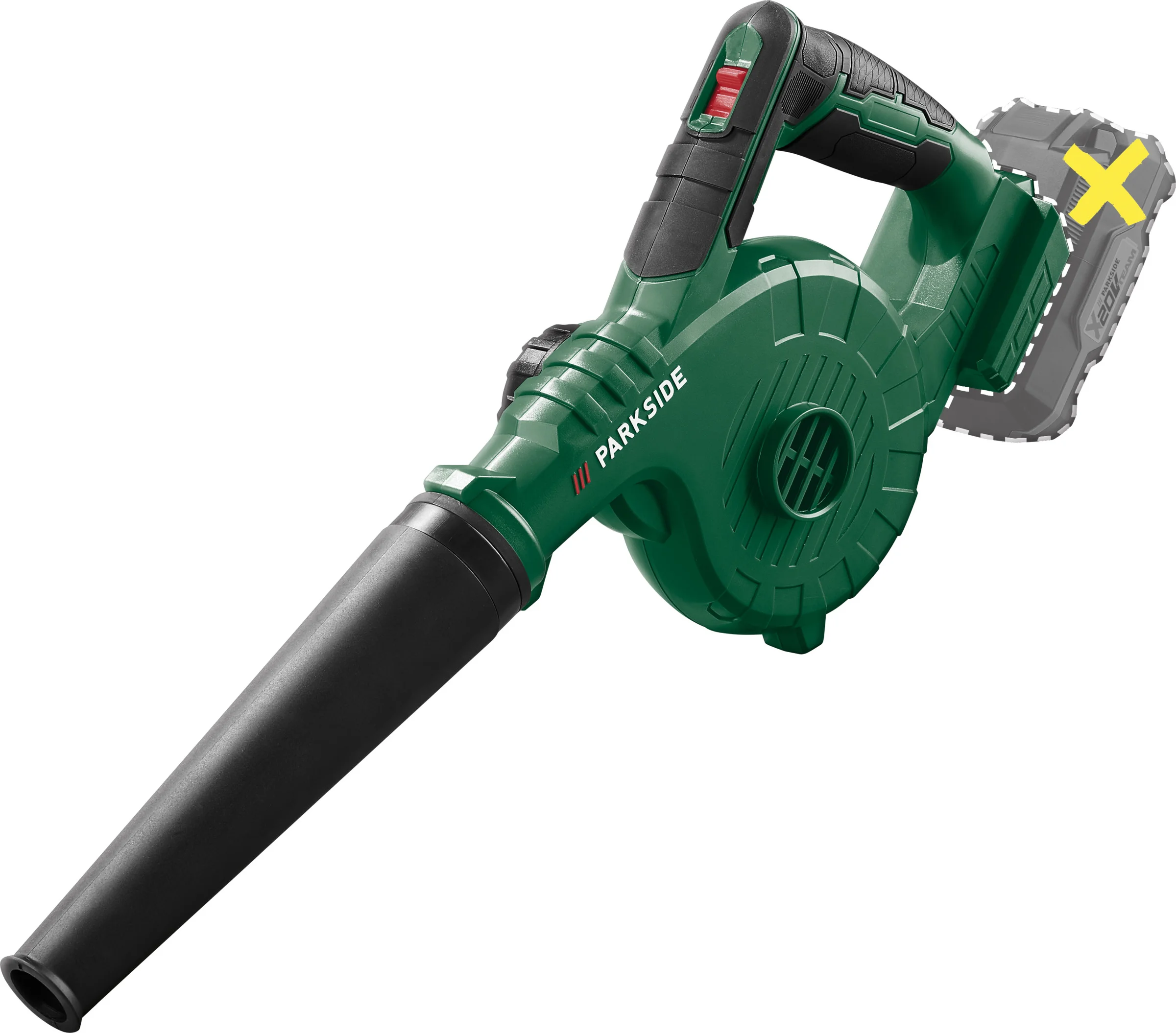 PARKSIDE Universele accu-blazer 20 V zonder accu en lader