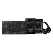 Pioneer DJ DDJ-FLX4 + Pioneer DJ HDJ-X5 Zwart + Pioneer DJ DM-50D-BT Zwart
