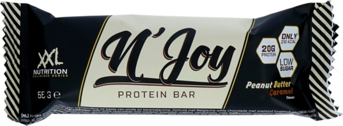 XXL Nutrition N'Joy Protein Bar - Peanut Butter & Caramel 55GR