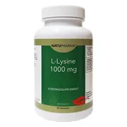 Natupharma L-lysine 1000mg Tabletten 90TB