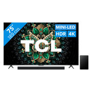 TCL 75" QD Mini-led C61K 4K (2025) + TCL Q65H