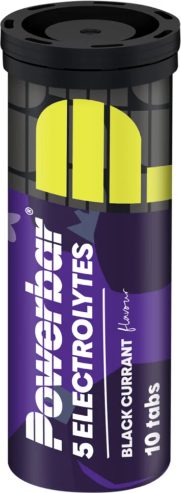 3x PowerBar Electrolyte Tabs Black Currant 10 tabletten