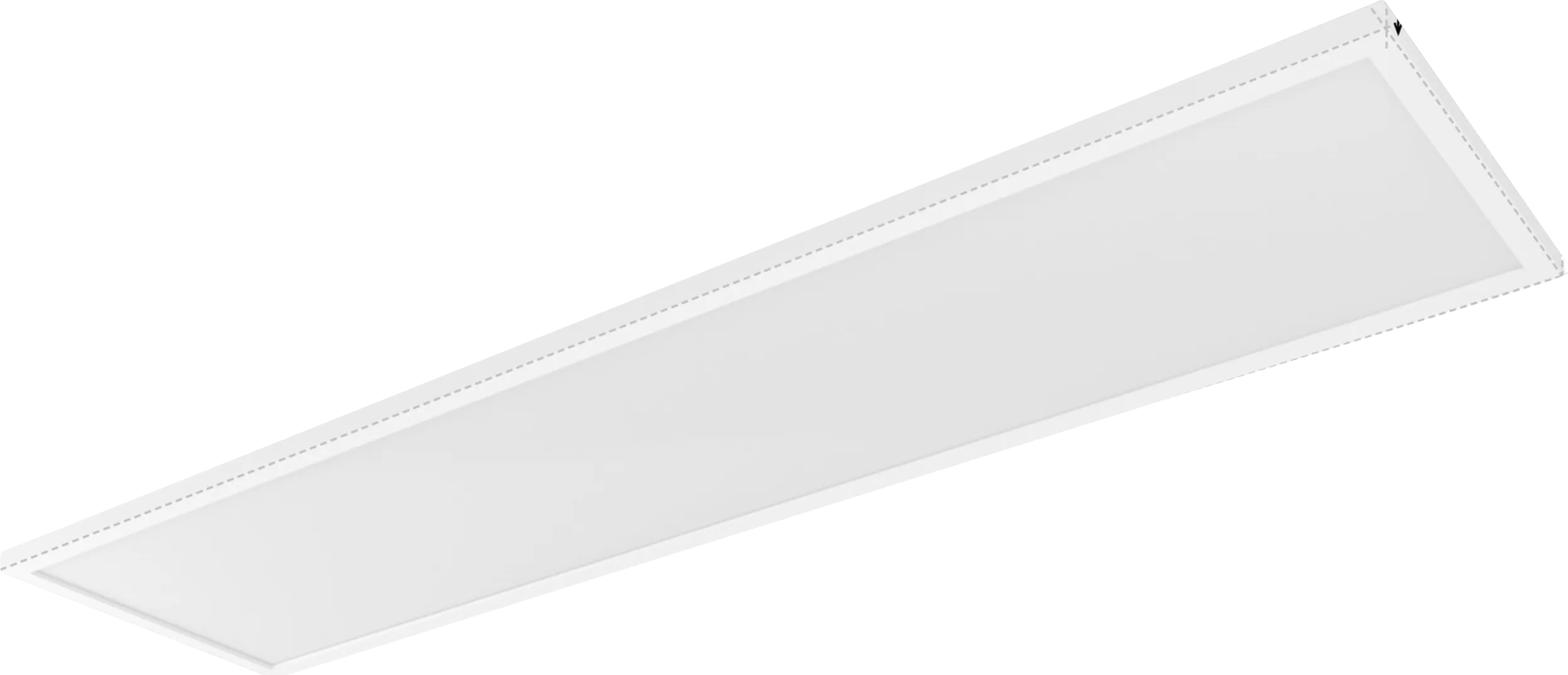 Philips Hue Aurelle White Ambiance - Wit - Rechthoekig