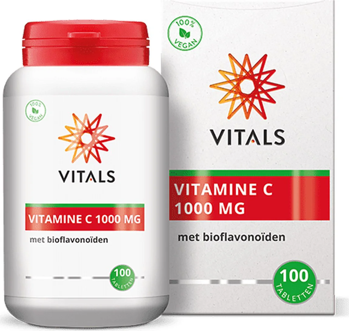Vitals Vitamine C 1000mg Tabletten 100TB