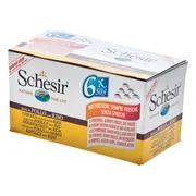 Schesir Kattenvoer Kipfilet - Rijst 6 x 50 gr