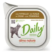 Almo Nature Daily Kattenvoer Kalf 100 gr