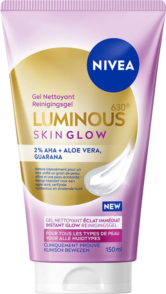 NIVEA Luminous630 Skin Glow Reinigingsgel 150 ml