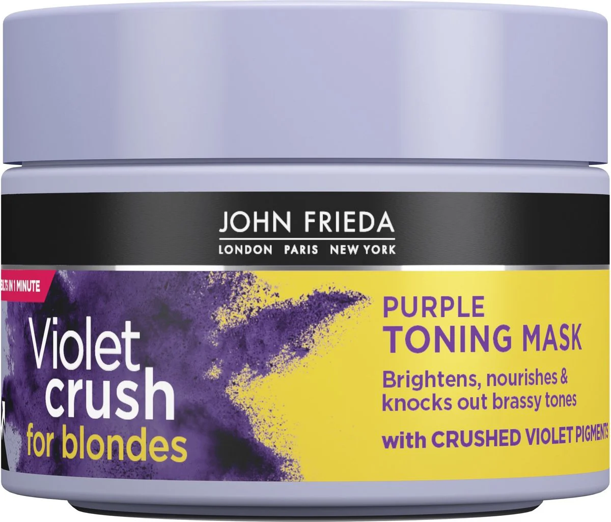 John Frieda Violet Crush Purple Toning Haarmasker 250 ml
