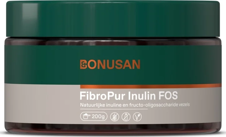 Bonusan FibroPur Inulin FOS Poedervorm 200GR