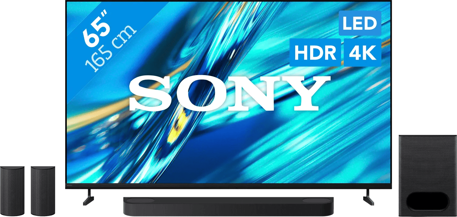 Sony Bravia 3 II Led 65" (2026) + Sony Bravia Theatre System 6 Zwart