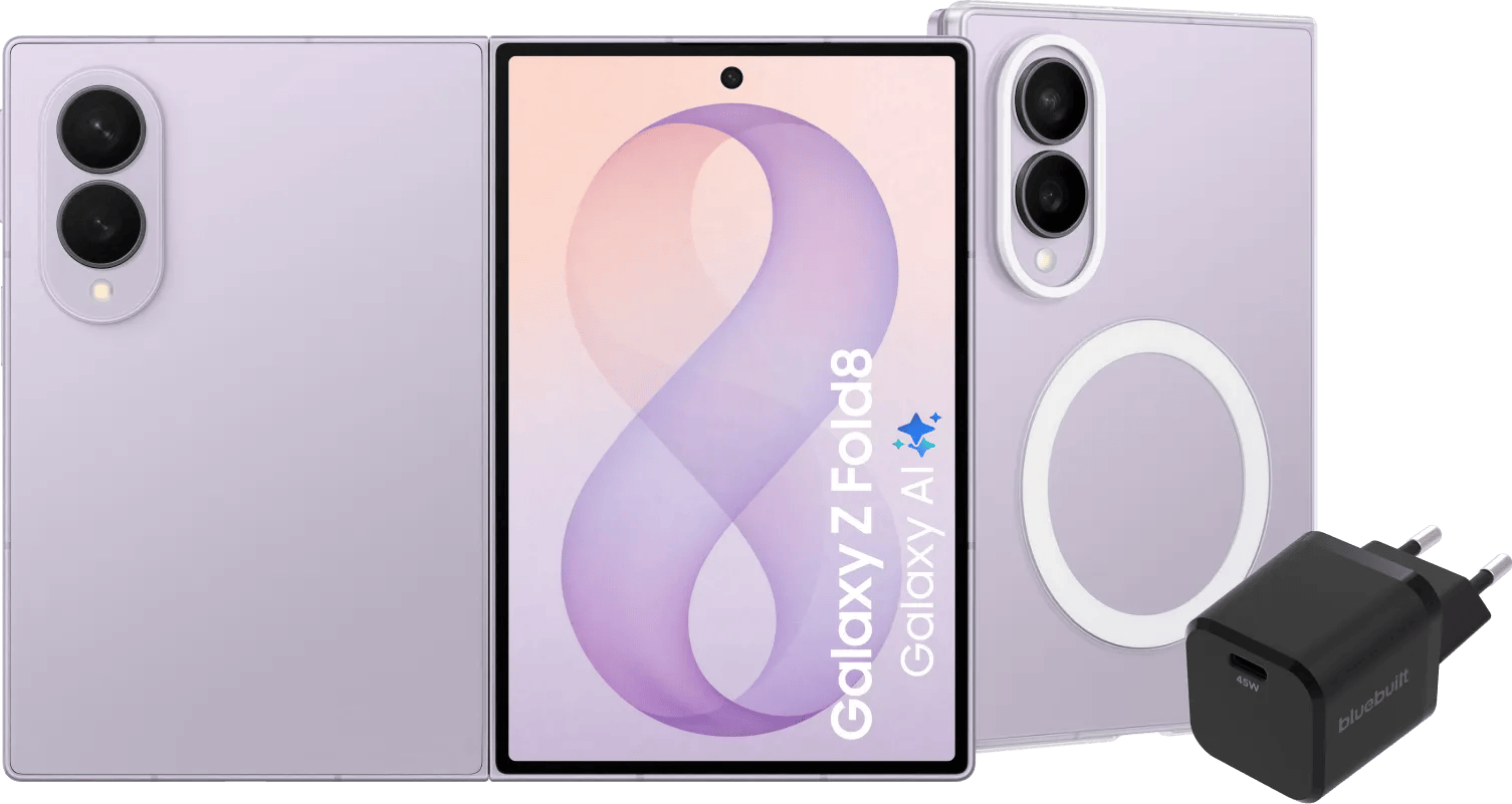 Samsung Galaxy Z Fold 8 512GB Lila 5G + Accessoirepakket