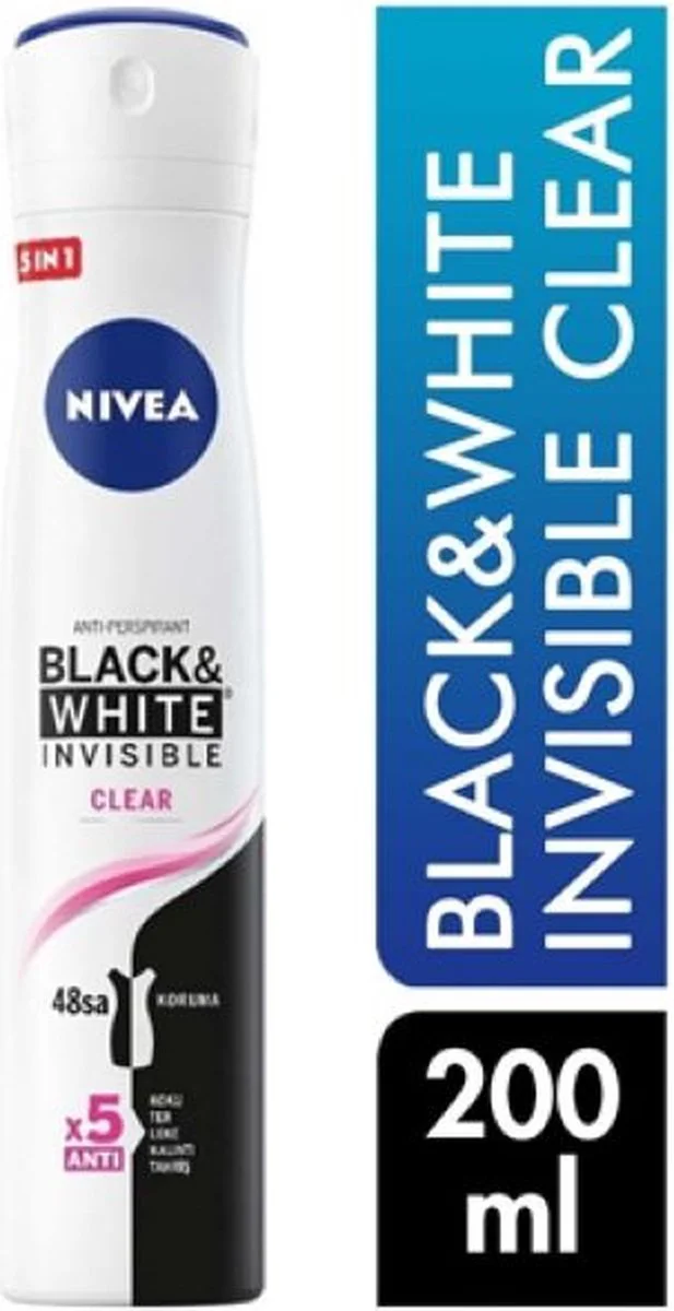 Nivea Black & White Original Anti-transpirant 200ML