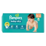 2x Pampers Baby Dry Luiers Maat 3 (6-10kg) 50 stuks
