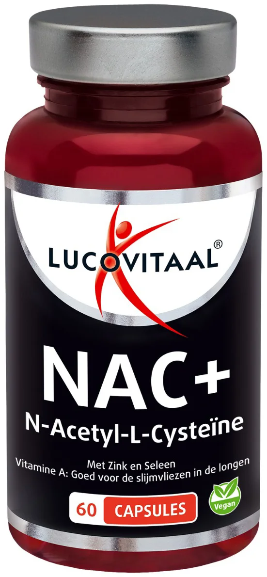 Lucovitaal Nac+ 60 capsules