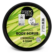 3x Organic Shop Body Scrub Lemongrass 250 ml
