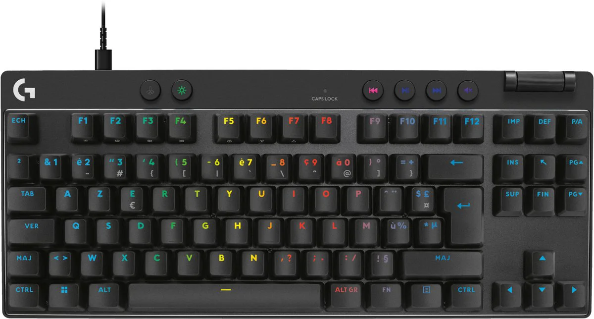 Logitech G PRO X TKL Lightspeed Gaming Toetsenbord Qwerty Zwart