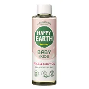 Happy Earth 100% Natural Baby & Kids Face & Body Oil 150ML