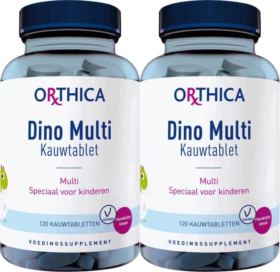 2x Orthica Dino Multi 120 kauwtabletten