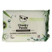 The Cheeky Panda Bamboo Cleansing Facial Wipes 25ST