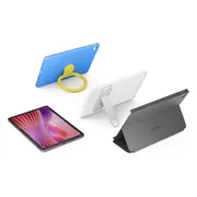 Lenovo Tab 64GB Wifi + 4G Grijs met Transparante Back Cover