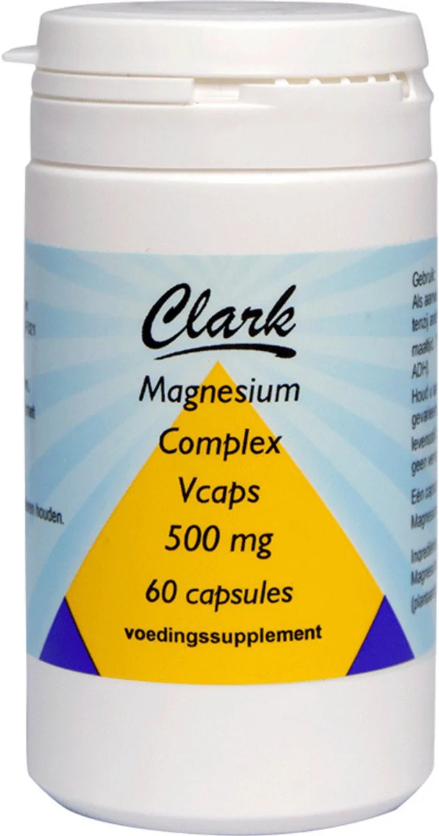 Clark Magnesiumcomplex 500mg Capsules 60CP