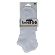 Naproz Bamboo Airco Shortsokken 3-Pack Wit 35-38 3PR