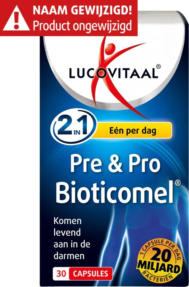 3x Lucovitaal Pre & Probiotica 30 capsules