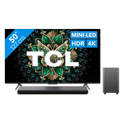 TCL 50" QD Mini-led C61K (2025) + TCL S55H 2.1 Soundbar
