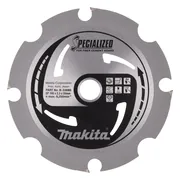 Makita B-33685 Cirkelzaagblad Vezelcementplaat | Specialized PCD | 165 x 20 mm | 4-tands