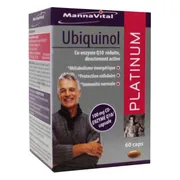 MannaVital Ubiquinol Platinum Capsules 60CP