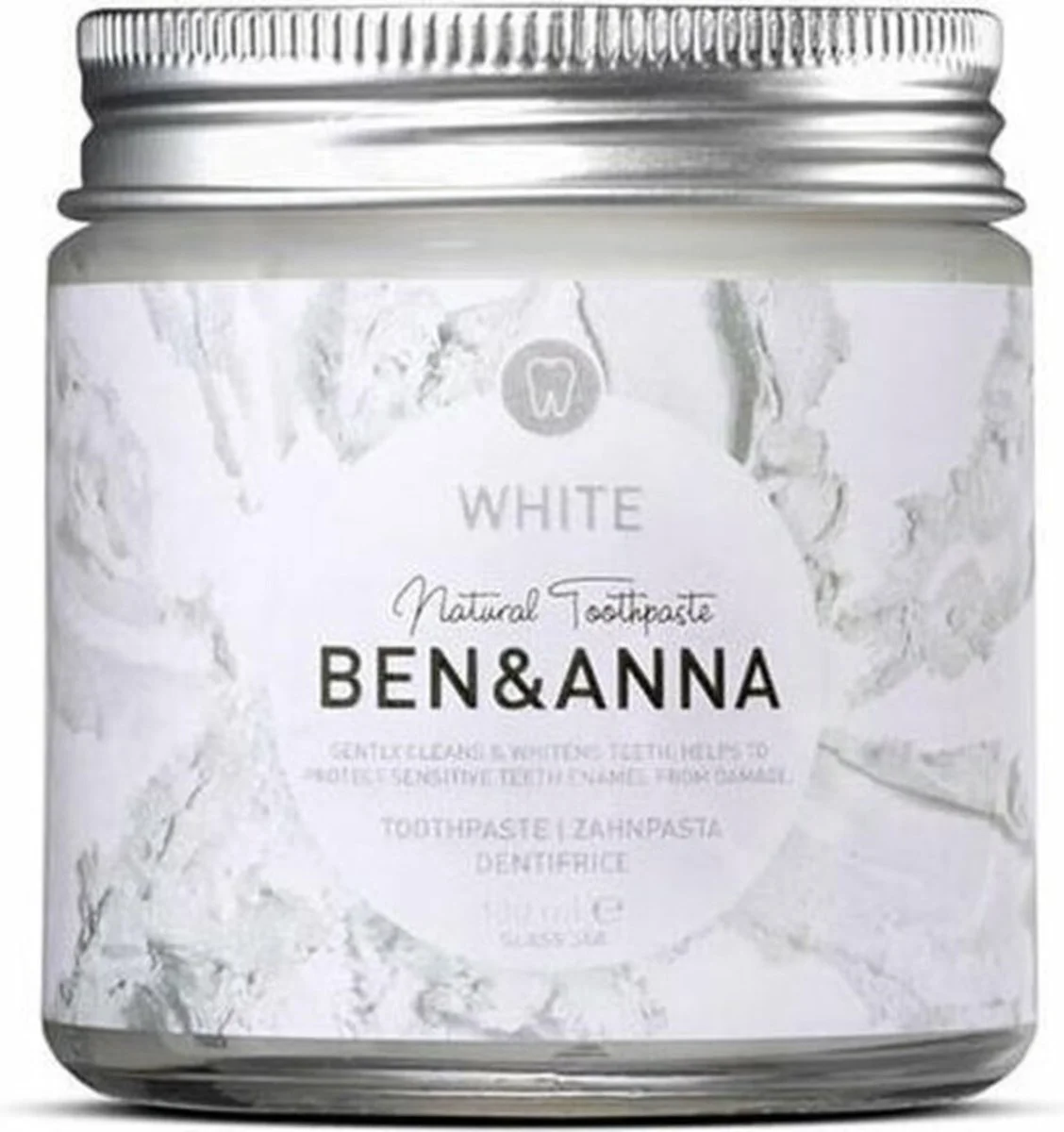 Ben & Anna Tandpasta White 100GR