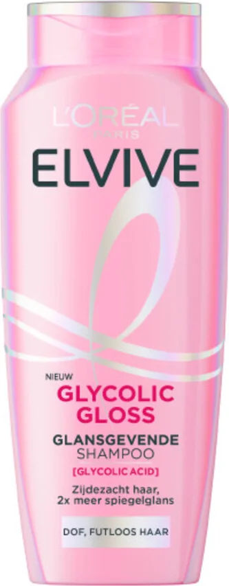 6x L'Oréal Elvive Glycolic Gloss Shampoo 250 ml
