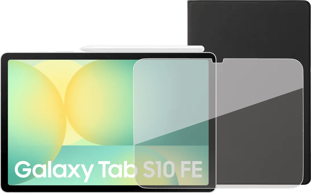 Samsung Galaxy Tab S10 FE 10,9 inch 256GB Wifi Zilver + Beschermpakket
