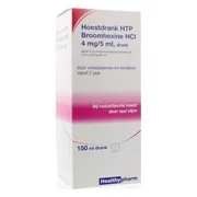 Healthypharm Hoestdrank Broomhexine HCI 4mg/5ml 150ML