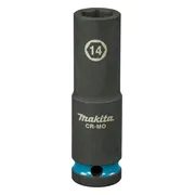 Makita E-16455 Impact Black Krachtdop 1/2" lang | 14 mm