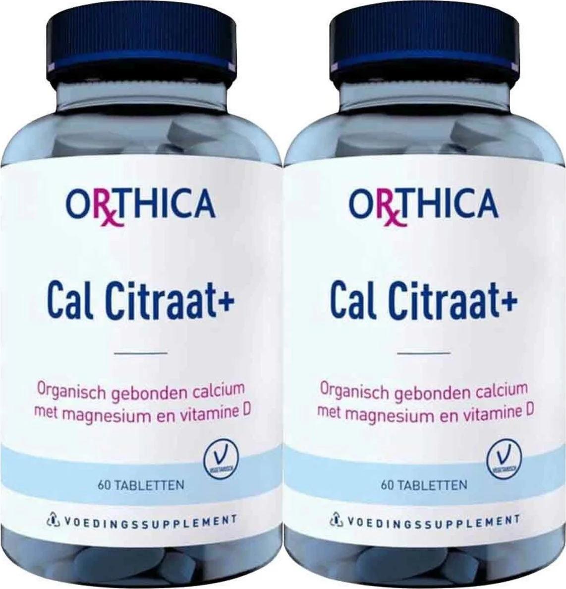 2x Orthica Cal Citraat+ 60 tabletten