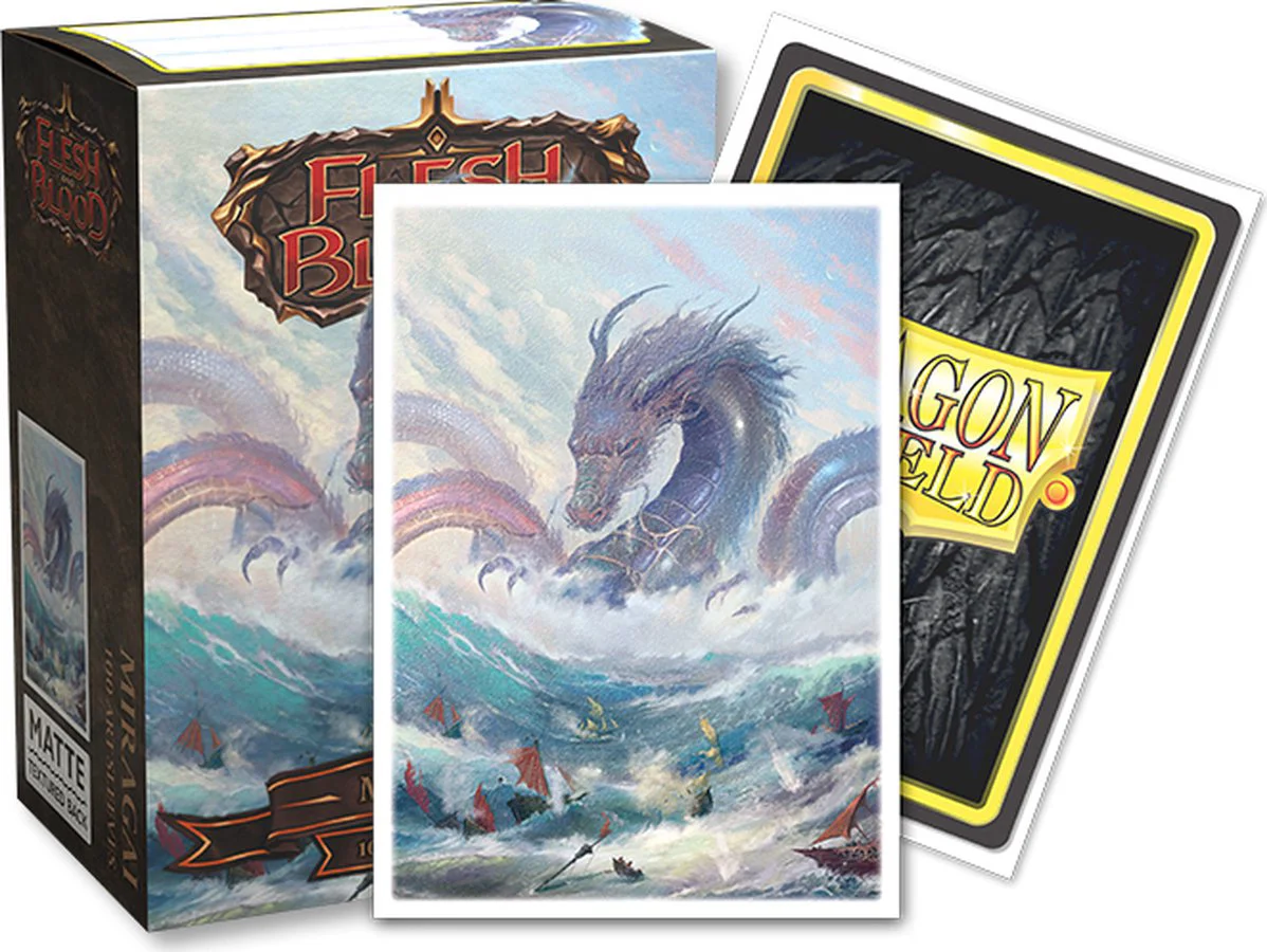 Dragon Shield Matte Art Sleeves - Flesh and Blood Miragai
