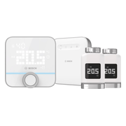 Bosch Slimme Radiatorknoppen Duo Pack + Slimme Kamerthermostaat + Smart Home Controller