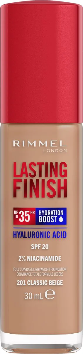 Rimmel Lasting Finish 35H Foundation Classic Beige 201 30 ml